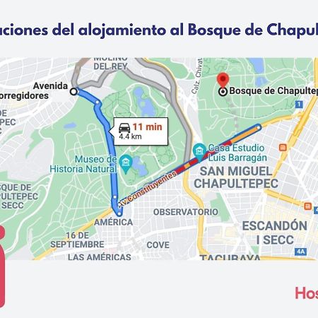 墨西哥城Loft Lomas De Chapultepec公寓 外观 照片
